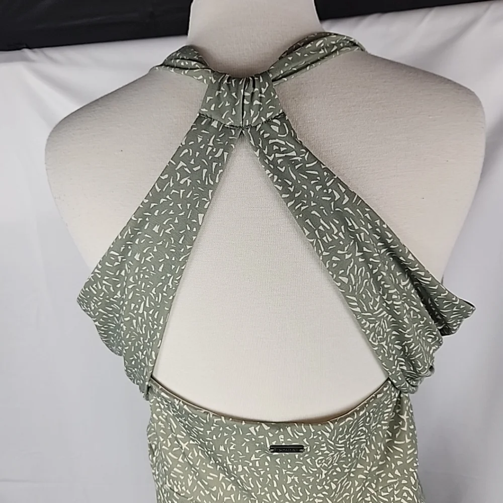 Prana Sage Green Midi Dress - Picture 5 of 12